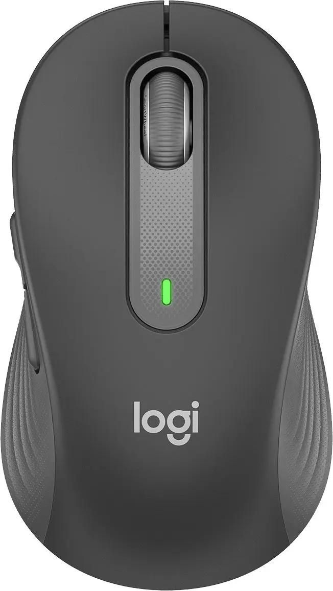 Мышь Logitech M650, оптическая, беспроводная, USB, графитовый [910-006259]